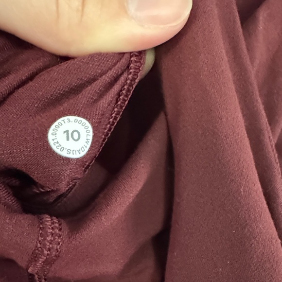 lululemon athletica Burgundy Tank Top - Picture 6 of 6